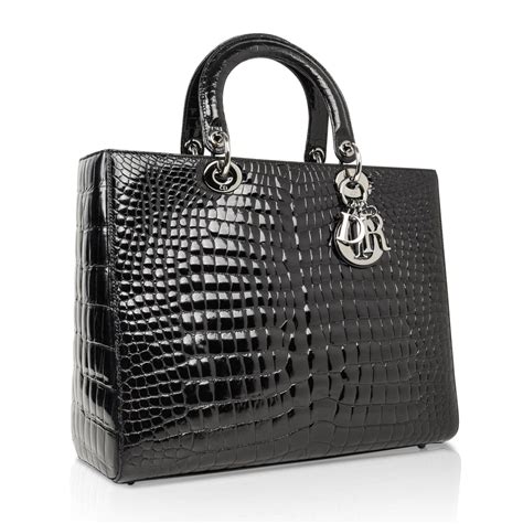 lady dior bag precio|Lady Dior crocodile bag.